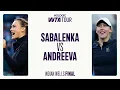 Lagu Aryna Sabalenka vs. Mirra Andreeva | 2025 Indian Wells Final | WTA Match Highlights