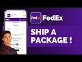 FedEx How To Ship A Package