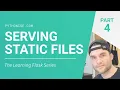 Serving static files with Flask - Python on the web