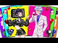 Lagu ZOEY HUNTRIX COSPLAY TV WOMAN Catching SAJA BOYS At The Party - KPOP DEMON HUNTERS |STICKER BOOK DIY