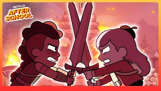 fighting the giantslayer hilda netflix after school