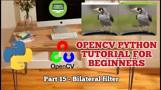 Bilateral Filter OpenCV Python Image Processing Tutorial in Tamil OpenCV Python Tutorial