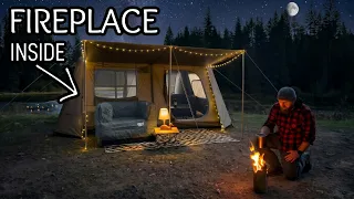 You Won't Believe How Cozy This Camp Setup Is!