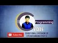 6 Conditional Statement of C Programming Part 1