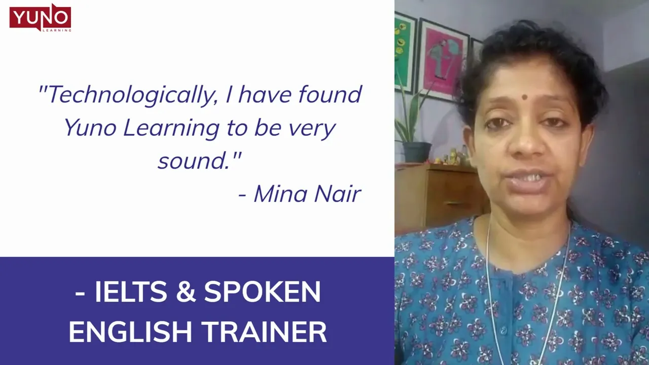Mina Nair Video Testimonial