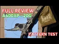 Beretta A400 Xtreme Plus 20 Gauge - Full Review and Pattern Test Muller Choke Boss Shotshells