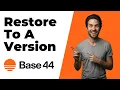 How To Restore To A Version In Base44 Easy Guide