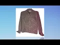 Apt 9 Womens Blouse Size Medium Black with Silver Stripes