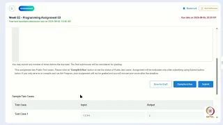 The Joy of Computing using Python Week 2 Programming Assignment 03 NPTEL Swayam
