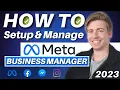 How to setup Meta Business Manager Setup Manage Meta Business Assets