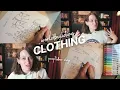 Worldbuilding Clothing for my Fantasy World Preptober Vlog