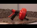 How To Use The RIDGID POWER SPIN Drain Cleaner