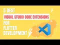 5 Best Visual Studio Code Extensions for Flutter Development - Flutter Tutorial Point