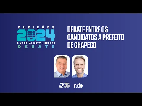 Debate à Prefeitura de Chapecó | Eleições 2024 - O VOTO NA NDTV RECORD (28/09/2024)