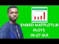 Integrate Plots into PyQt5 Applications with Qt Designer Matplotlib and Numpy