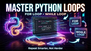 For Loop vs While Loop in Python Easy Explanation for Beginners