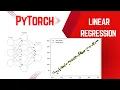 PyTorch - Linear Regression Model