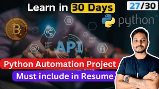 Python ETL Project - Crypto Currency API Real-Time Data Analysis Python Tutorials Day