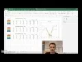 Excel Make one graph with multiple lines and unique error bars