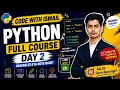 Python Full Course - Day 2 Variables in Python Explained Code With Ismail