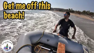 Big swells and small dinghies don’t mix! Sailing Bohemia Ep.64
