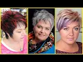 Pixie cut for plus size women Short hair for plus size women Pixie bob haircut