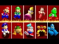 Download Lagu 35 Characters Falling in LAVA Animations☠️- Super Mario 64 PC Port