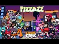 🎤🎶PizzaZz But Every Turn a Different Character sings《FNF PizzaZZ》