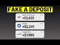 9 Ways To Fake A Direct Deposit For Bank Bonuses