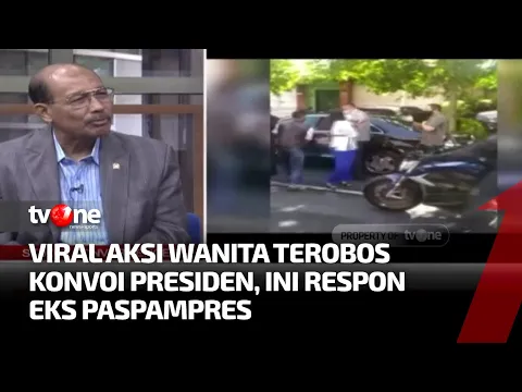 Aksi Perempuan Terobos Penjagaan Presiden, Nono Sampono: SOP Tembak untuk Melumpuhkan