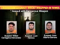 CROOKSTON ASSAULT Rocks Wrapped In Towel