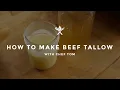 How to Make Beef Tallow from Brisket Trimmings - Step-by-Step Guide