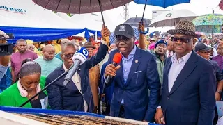 wike support tinubu as he bring lagos gov to commission ph fly over u0026 this happen