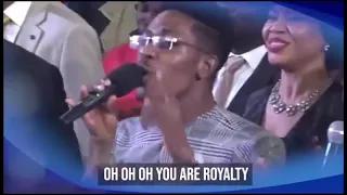 celebrating royalty watch pastor chris cry after hearing the song royalty by moses bliss