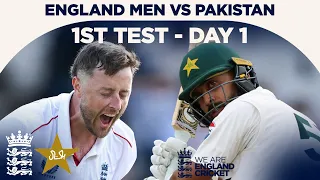 Wickets Galore in Series Opener Highlights - England v Pakistan Day 1 Rothesay Test 2026
