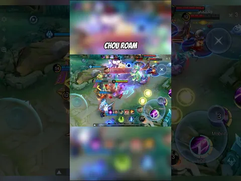 Chou roam is good ? #mobalegends5v5  #mlbb #mobilelegends