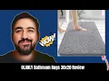 OLANLY Bathroom Rugs 30x20 Review
