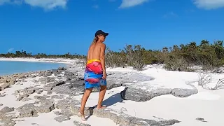 Going Naked in the Bahamas? Just the two of us in paradise! Sailing Ocean Fox Ep 107