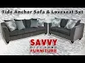 American Furniture Tide Anchor Sofa Love Seat Set