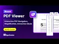 Blazor PDF Viewer Navigation Magnification Interaction Mode Feature Walkthrough
