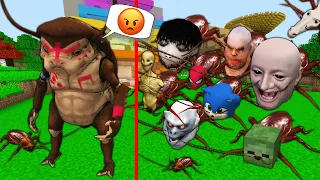 KÖYDEKİ İNSANLAR HAMAMBÖCEĞİNE DÖNÜŞTÜ! - Minecraft
