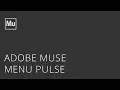 Adobe Muse Menu Pulse Widget