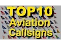 TOP 10 aviation CALLSIGNS Explained by CAPTAIN JOE