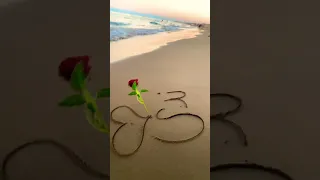 اسم ندى على الرمل شاهد الجمال 