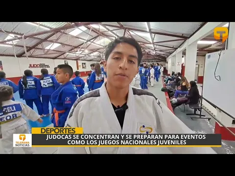 Judocas se concentran y se preparan para eventos como los juegos nacionales juveniles