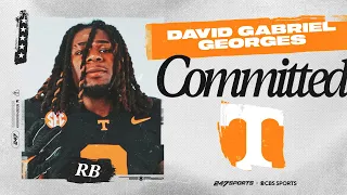 WATCH 5-star RB David Gabriel Georges commits to Tennessee Live Commitment