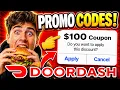 NEW Doordash Promo Code 2026 UPDATED 100 Coupon Codes for Doordash TESTED