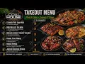 The Coal House Grill Menu