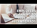 Employers planning to hire more recent grads according to job outlook report