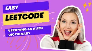 953 Verifying an Alien Dictionary Easy Java Super Easy Solution Fully Explained